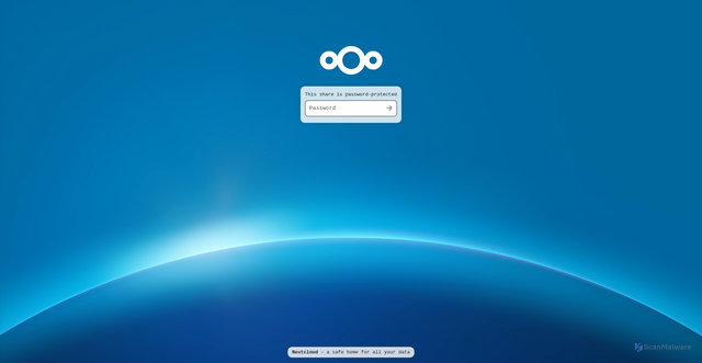 Security scan screenshot of https://nextcloud.croox.com/s/SWrrz8KwEysbNRE