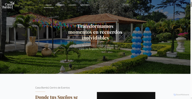 Security scan screenshot of https://casabambuhn.com