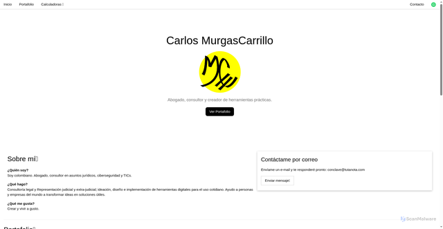 Security scan screenshot of https://onepage-flexbox.pages.dev/