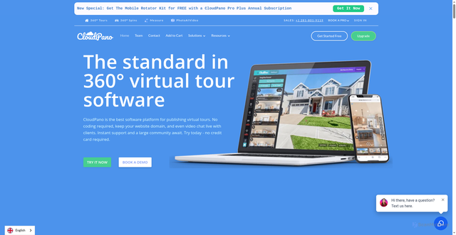 Security scan screenshot of https://cloudpano.com
