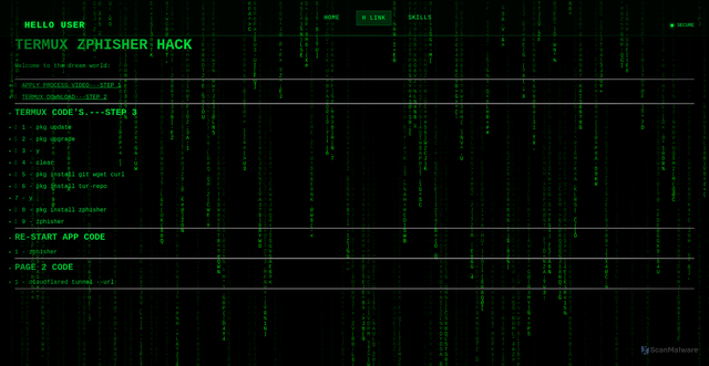 Security scan screenshot of https://hackzphisher-0ulpenb8n4.edgeone.app/