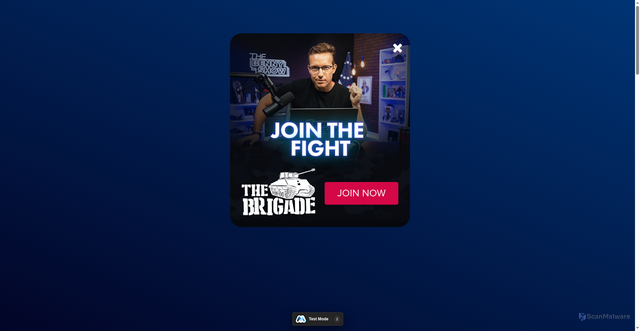 Security scan screenshot of https://www.bennyjohnson.com/