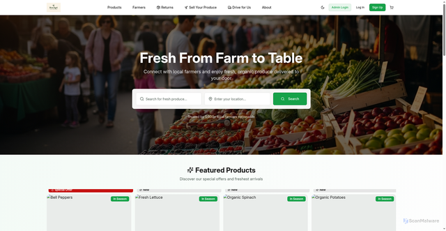Security scan screenshot of https://bonagri.net/