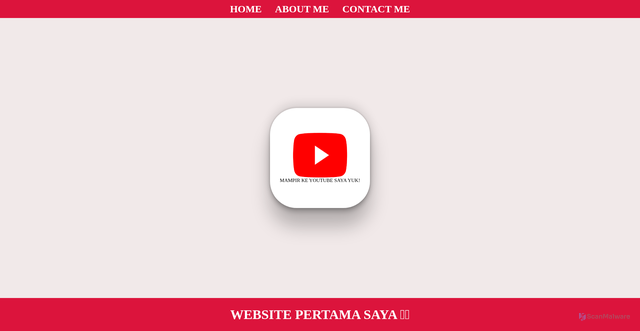 Security scan screenshot of https://website-istiqomah-coba-coba-yrt7fmvz2s.edgeone.app/