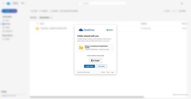 Security scan screenshot of http://contract.file-share-document-2026-08-26-0nedrive.cloud
