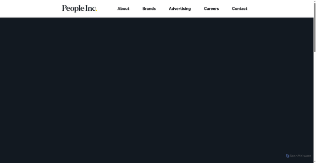 Security scan screenshot of https://about.com