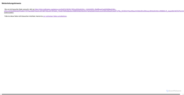 Security scan screenshot of https://www.google.com/url?q=https://click-notification.capitalone.com/f/a/PyCAEAN-Y8QcutSSUaGAXg~~/AAAAARA~/6kdfBveqCppl4HW8tjkql1jWc--wl3xco4iJ4te98NHdQlFfix86GTVFPIam0i6EP2qz2LJz97dM7O8yu4A7ZFkh6X_TZeI6j70DRzj8jw4eLANMfQKMzDWvEKk73eSeEdkKhGpULyqyzhrMHuN5wdQybzB7njTBq_DG3Dn5Y6poNNsprGGiWerBXs3f4hegzy9K0q34UWynJ99Btl8rLR_cbqjuKBrrWQ3VPznVvVA~
