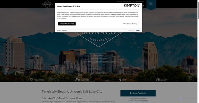 Security scan screenshot of https://www.monaco-saltlakecity.com/