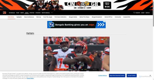 Security scan screenshot of https://www.bengals.com/video/germaine-pratt-highlights-top-plays-bengals