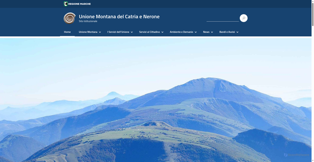 Security scan screenshot of https://unione.catrianerone.pu.it/