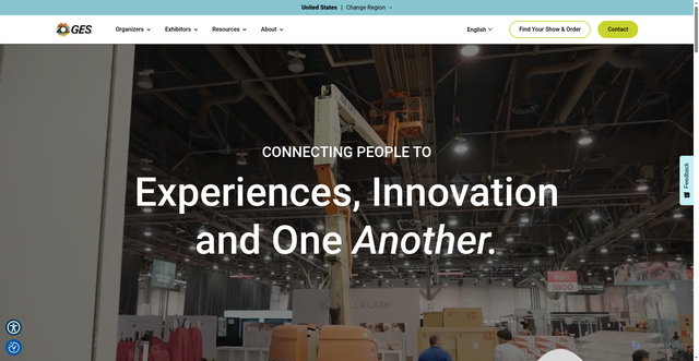 Security scan screenshot of https://ges.com