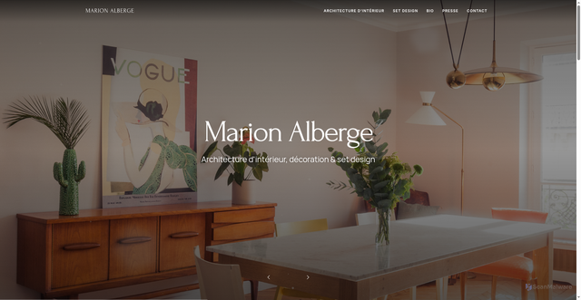 Security scan screenshot of https://www.marionalberge.com