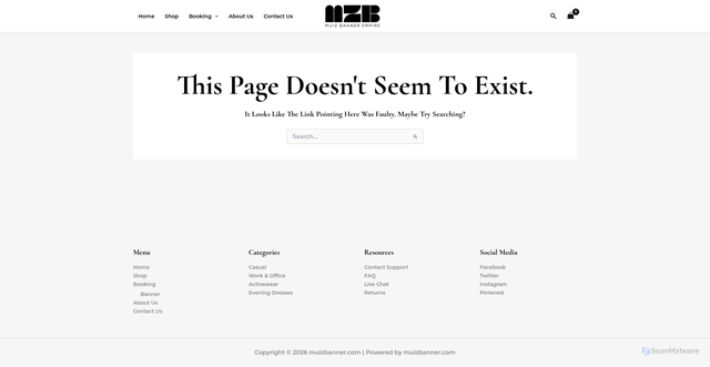 Security scan screenshot of https://muizbanner.com/product/power-suit-ensemble/