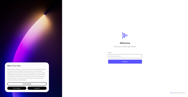 Security scan screenshot of https://next.frame.io