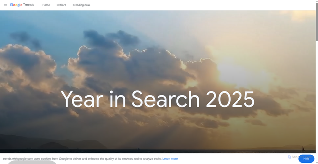 Security scan screenshot of https://trends.withgoogle.com/year-in-search/2025/