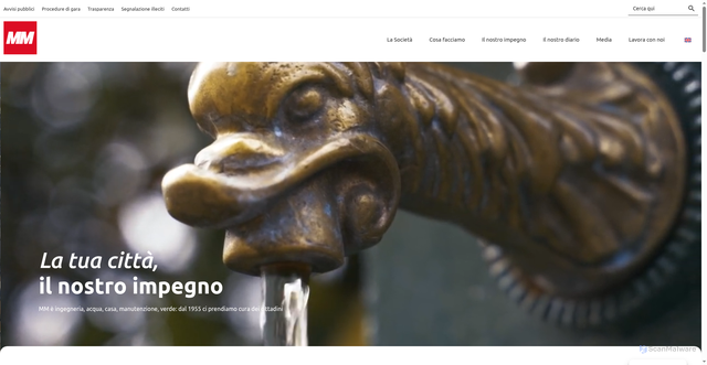 Security scan screenshot of https://www.mmspa.eu/