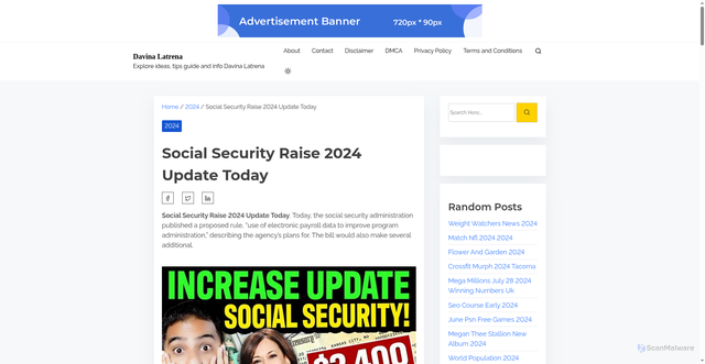 Security scan screenshot of https://corniebchrystal.pages.dev/qdtrbhw-social-security-raise-2024-update-today-gwrwxjg/