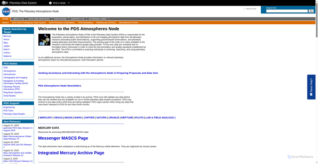 Security scan screenshot of https://atmos.nmsu.edu