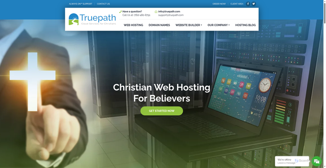 Security scan screenshot of https://truepath.com