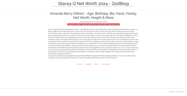 Security scan screenshot of https://metrosafetycorpblog-vd7eyjlmxb.edgeone.app/19522-amanda-berry-other-age-birthday-bio-facts-family-net-worth-height-more.html