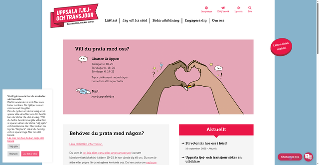 Security scan screenshot of https://uppsalattj.se/