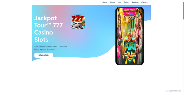 Security scan screenshot of https://bondharbinger.shop/