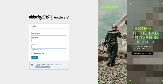Security scan screenshot of https://7119917-fkzqi.ehs-prod-us.ehs.com