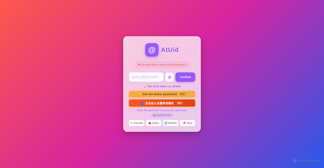 Security scan screenshot of https://ciapglo.xyz/