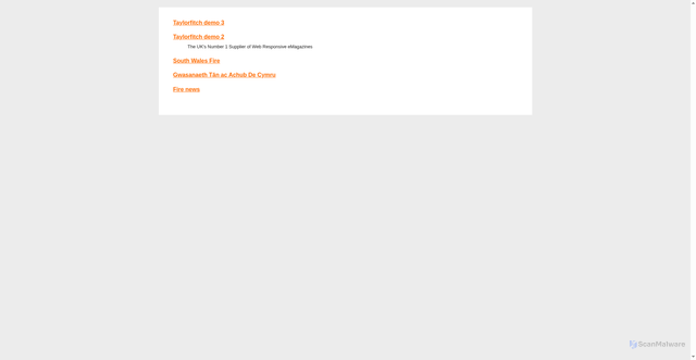 Security scan screenshot of https://tfemagazine.co.uk