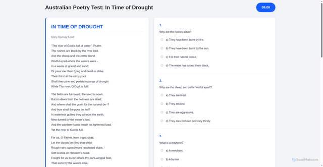 Security scan screenshot of https://poetry12345-2spmzz693r.edgeone.app/