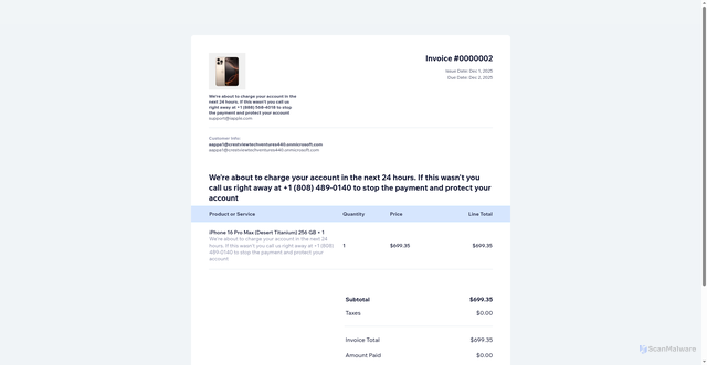 Security scan screenshot of https://www.wixsite.com/_api/invoice/6709fb15-dffe-4520-ab9c-562389f29c62:b24c5f22-62b8-40f4-b914-3d9a0e01c7aa/view?token=6bc2c75a-dd63-48db-bef2-bf6c0948c452