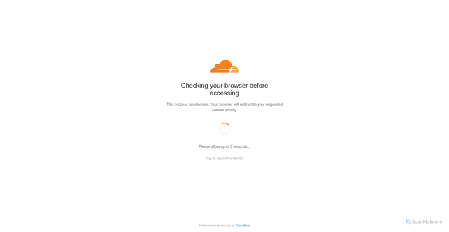 Security scan screenshot of https://cloudflare-loading.pages.dev/