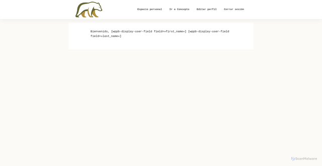 Security scan screenshot of https://clientes.concepto.com.ec/index.php/customer-area/dashboard/