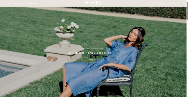 Security scan screenshot of https://nakedcashmere.com