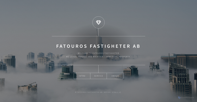 Security scan screenshot of https://fatouros.se