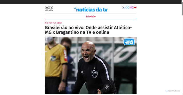 Security scan screenshot of https://noticiasdatv.uol.com.br/noticia/televisao/brasileirao-ao-vivo-onde-assistir-atletico-mg-x-bragantino-na-tv-e-online-42390
