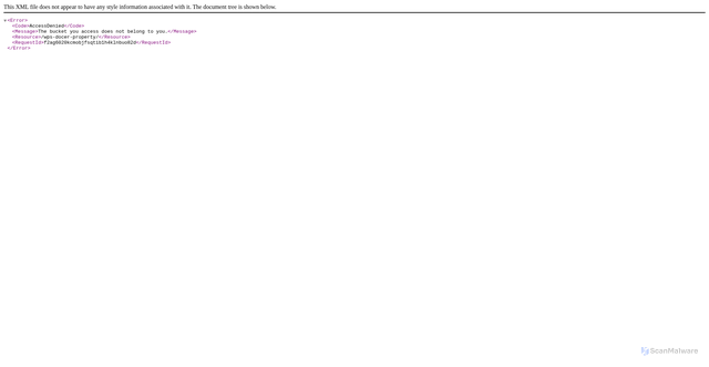Security scan screenshot of https://wps-docer-property.ks3-cn-beijing.ksyun.com