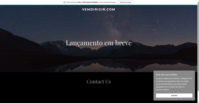 Security scan screenshot of http://vemdirigir.com/