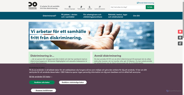 Security scan screenshot of https://www.do.se/