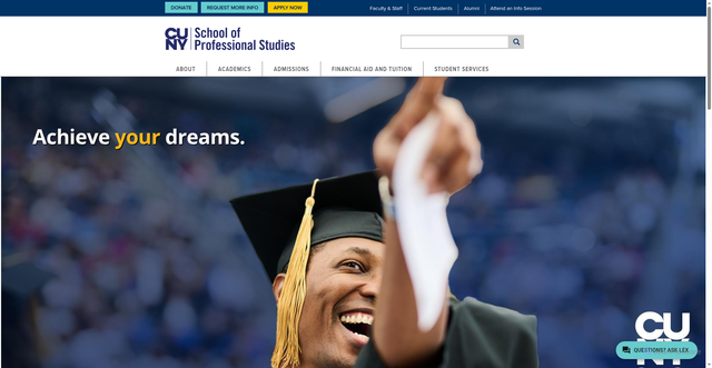 Security scan screenshot of https://sps.cuny.edu