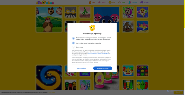 Security scan screenshot of https://a05.4kzgame.com/