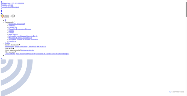 Security scan screenshot of http://smtserviciosonline.info/