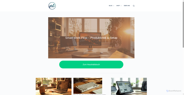 Security scan screenshot of http://smart-work-flow.de/