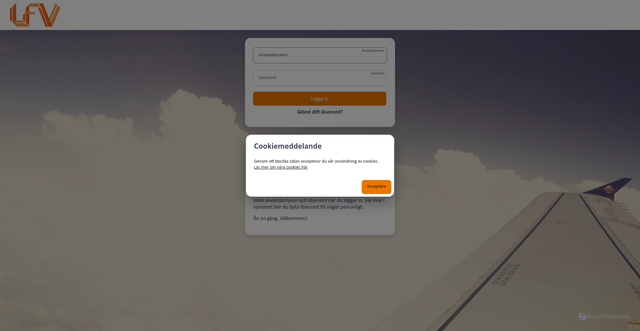 Security scan screenshot of https://lfv.luvit.se/