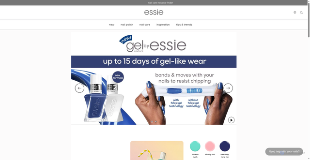 Security scan screenshot of https://www.essie.co.uk/nail-polish/whats-new