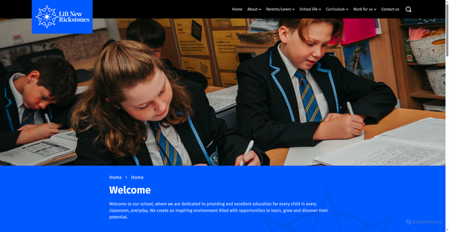 Security scan screenshot of https://www.liftnewrickstones.org/