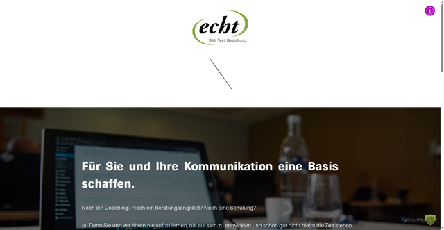 Security scan screenshot of https://echt-ideenleben.de/workshops/