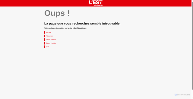Security scan screenshot of https://cdn-s-www.estrepublicain.fr