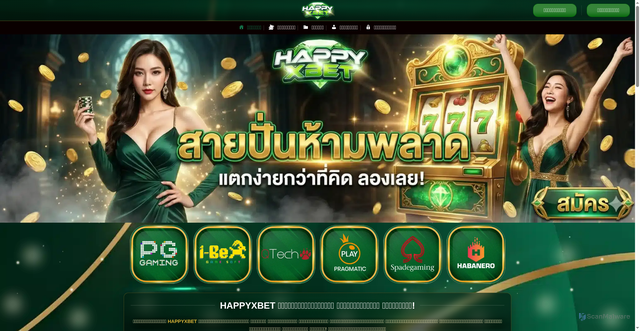 Security scan screenshot of https://happyxbetsz.com/