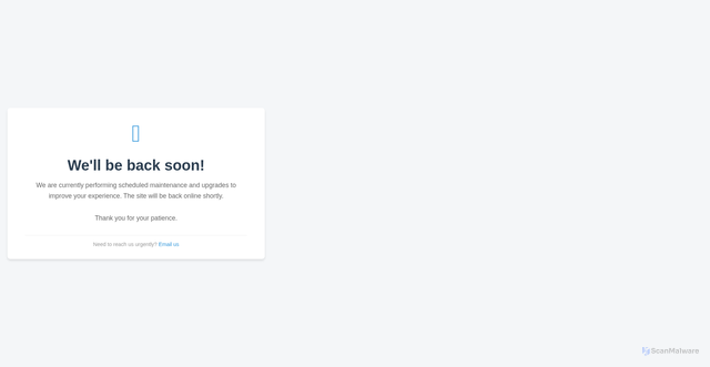 Security scan screenshot of https://kingscore.co.uk
